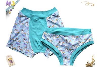Click to order custom made Matching Boxers and Knickers